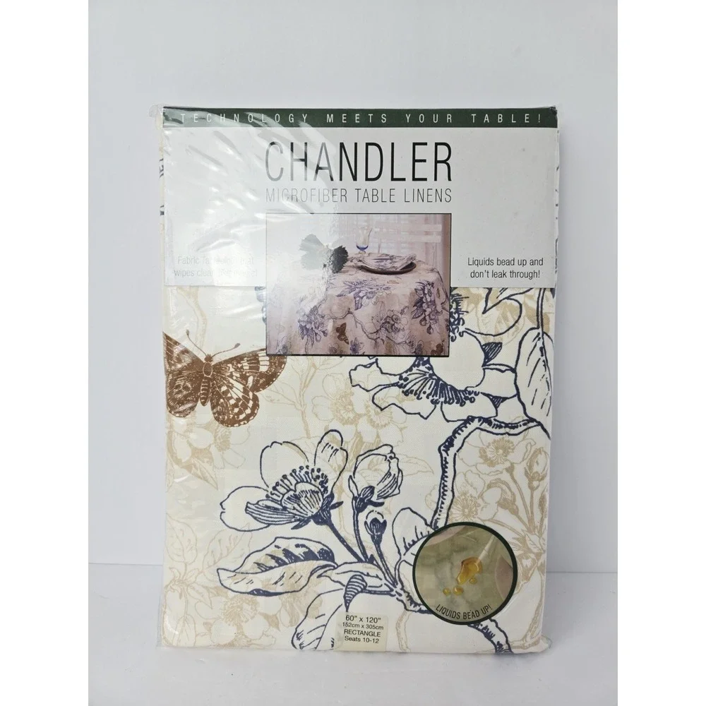 Chandler Microfiber Tablecloth Cherry Blossom Rectangular 60x120